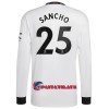 Virallinen Fanipaita Pitkähihainen Manchester United Sancho 25 Vieraspelipaita 2022-23 - Miesten